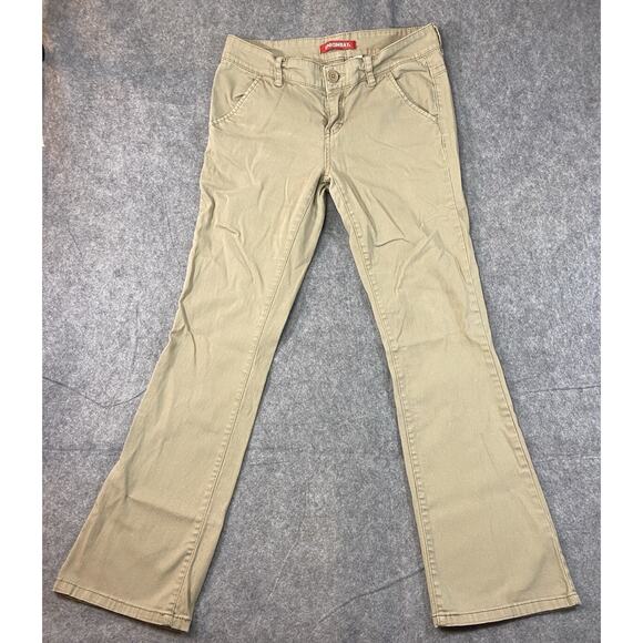 Unionbay Pants Juniors Size 9 Tan Khaki Chino Bootcut - Picture 2 of 15